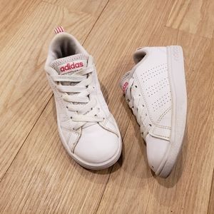 Boy's Toddler Adidas. White, Red. Size 11.5